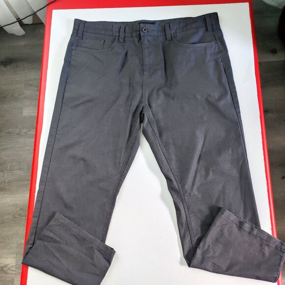 Reaction Kenneth Cole casual dress pants grey men's size 38x30 - Picture 1 of 13